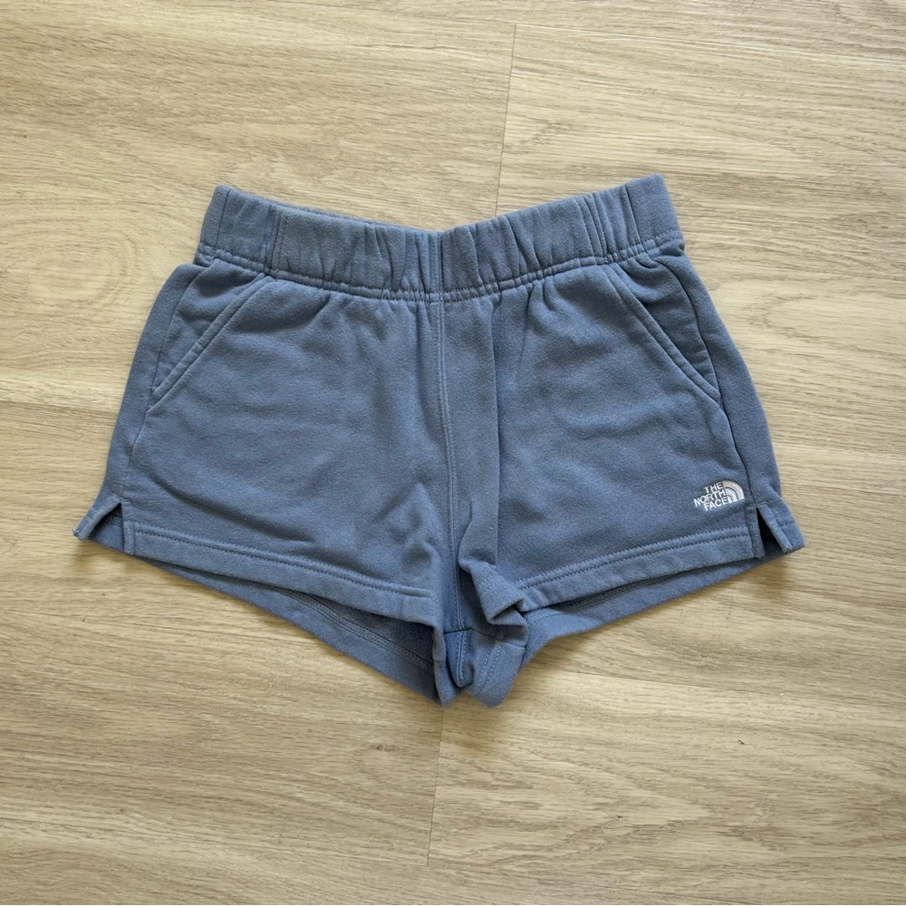 The North Face Blue Fleece Shorts